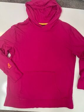 Kangol Hot Pink Hoodie Unisex Size Large